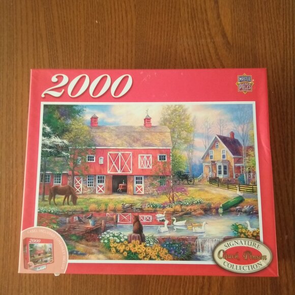 2000pc Reflections on Country Living Puzzle - Picture 1 of 2